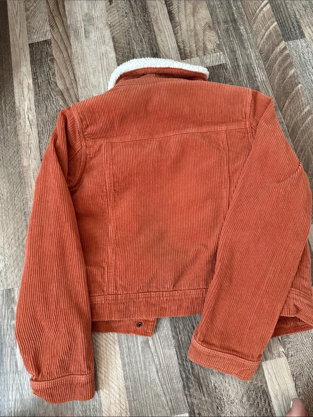 Corduroy jacket, girls size 10/12